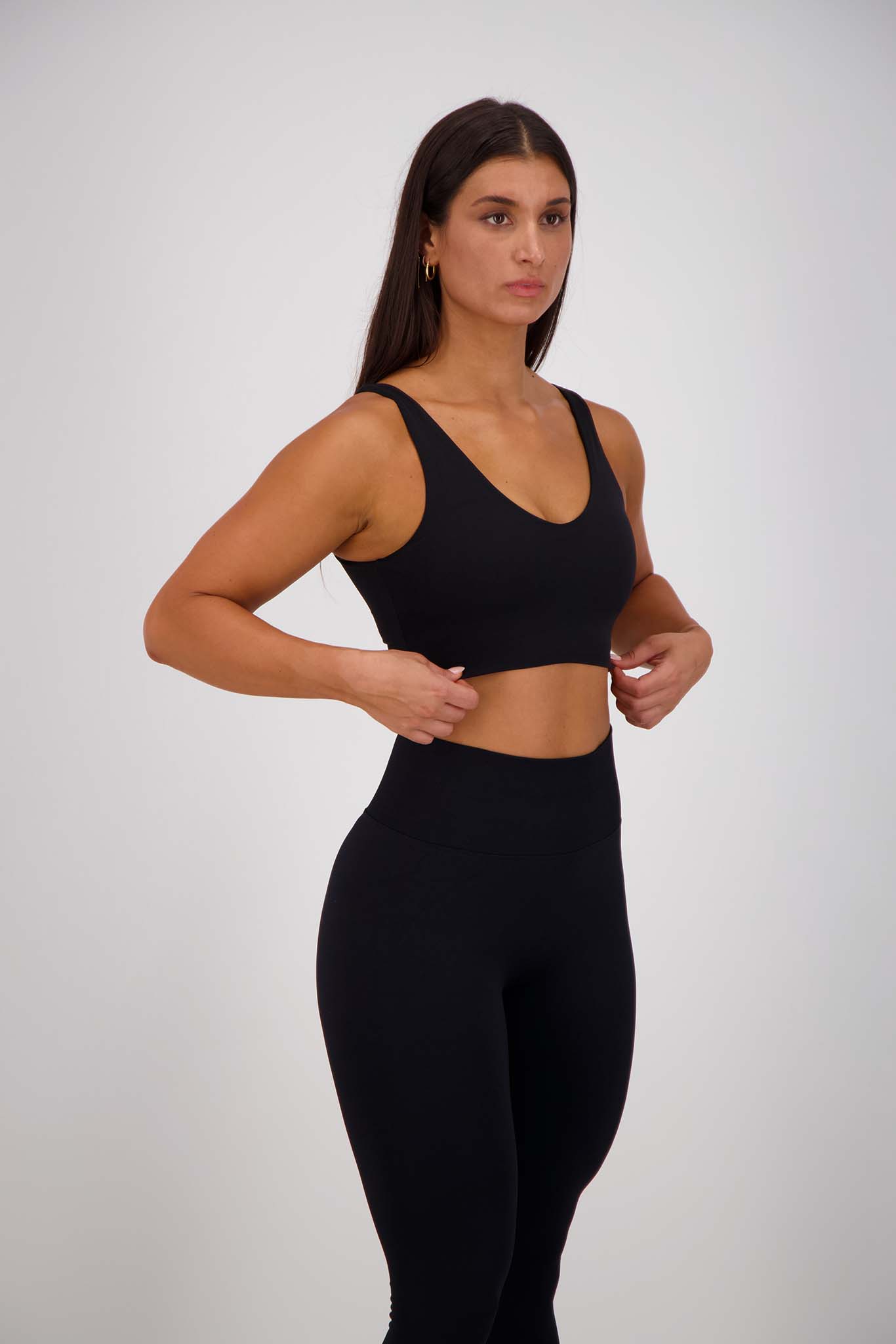 "GAIA" Crop - Black