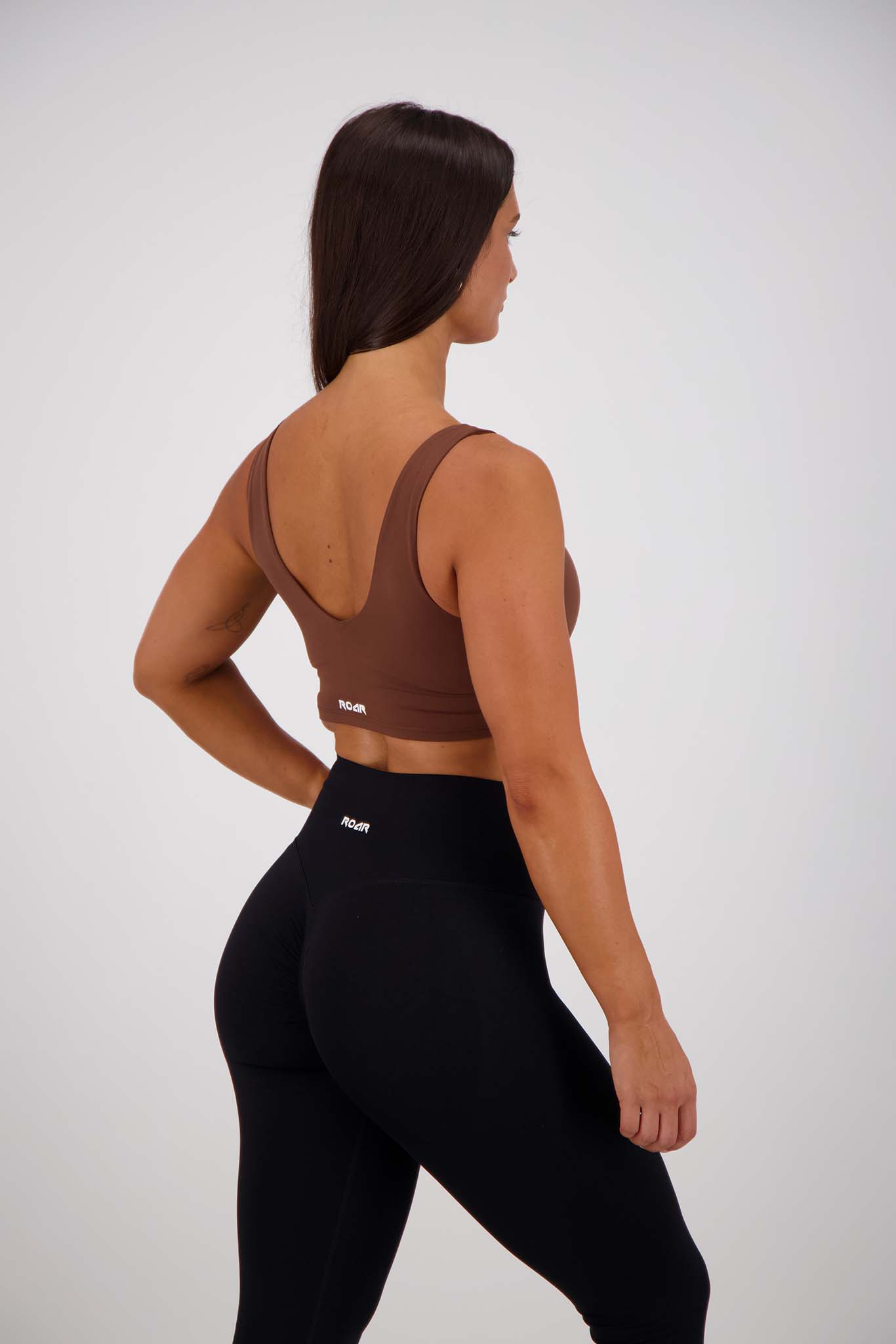 "GAIA" Crop - Chocolate